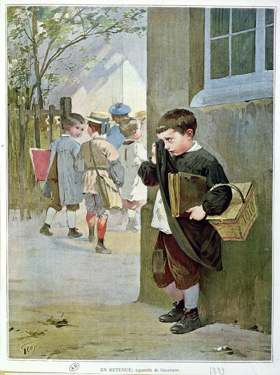 En detención, 1889 de Henri Jules Jean Geoffroy