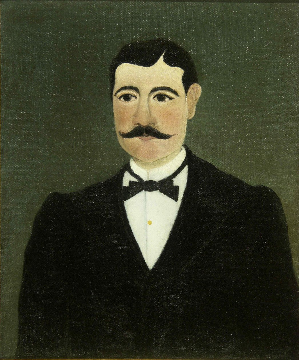 Retrato de Frumence Biche en ropa civil, ca 1891 de Henri Julien Félix Rousseau