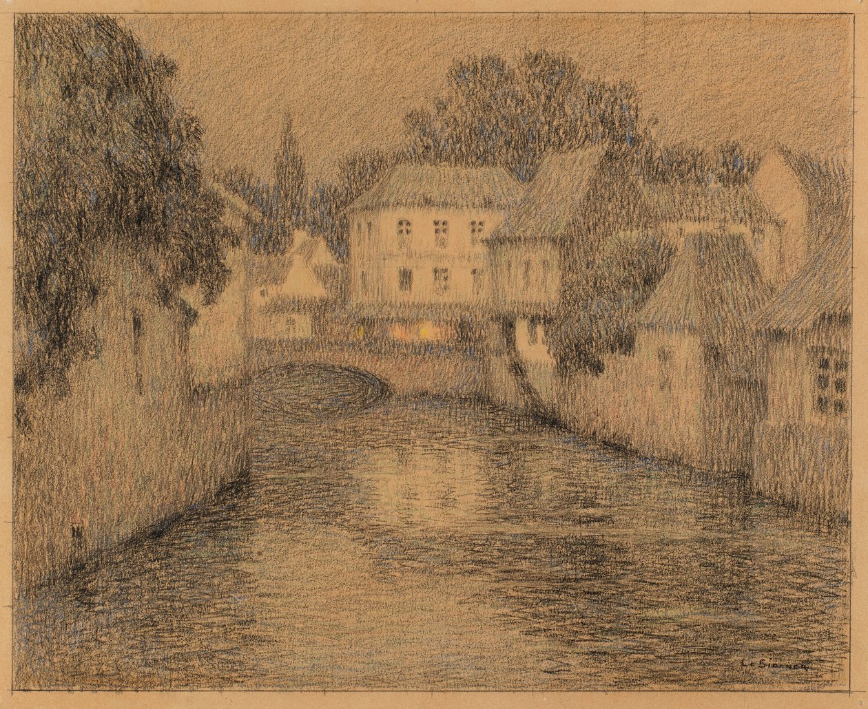 Paisaje de Henri Le Sidaner