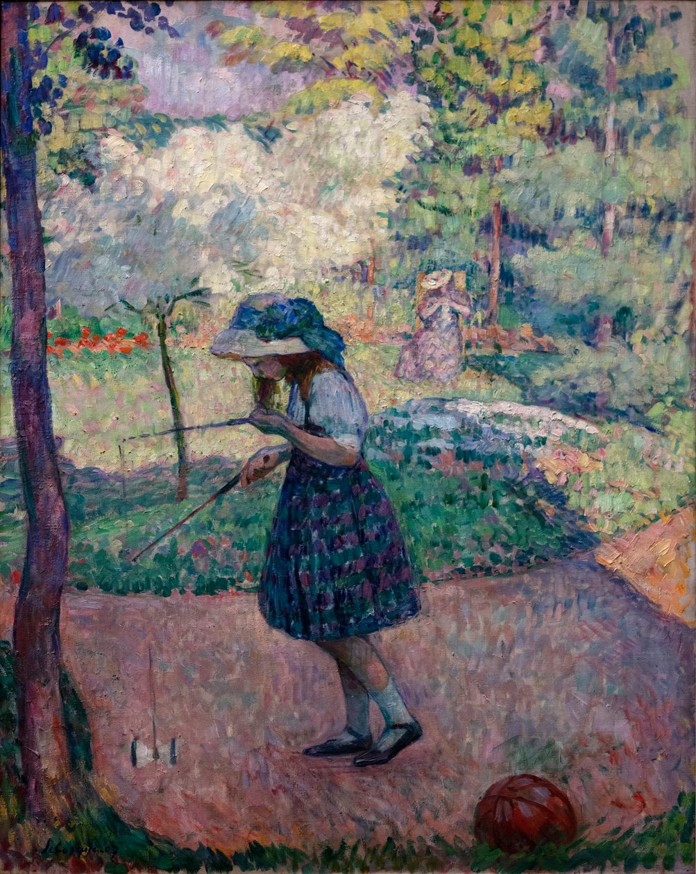 El juego del diábolo de Henri Lebasque