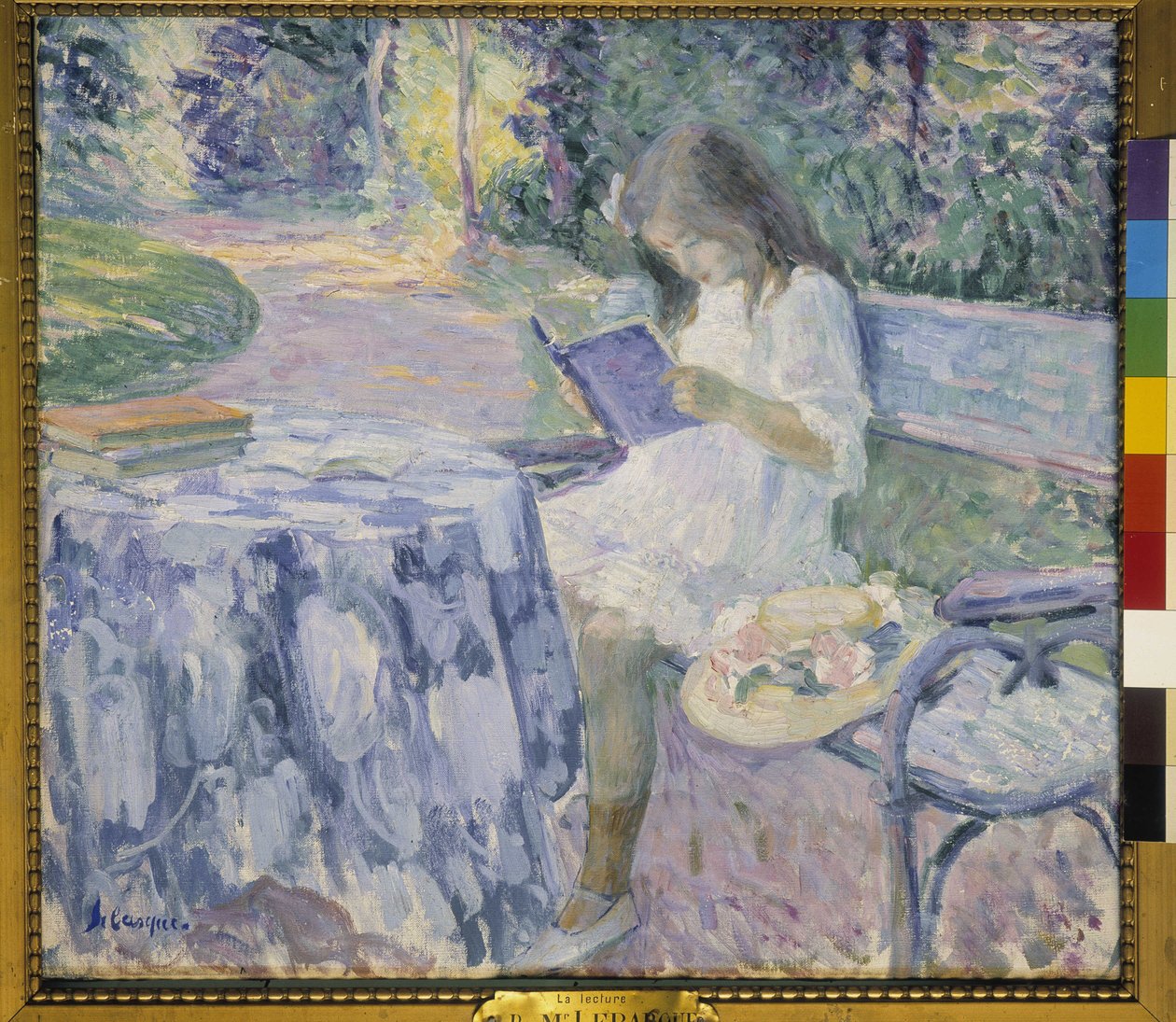 El lector (óleo sobre lienzo) de Henri Lebasque