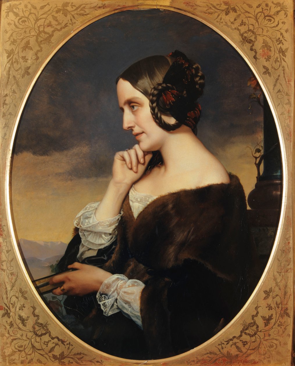 Francés: Portrait de Marie de Flavigny, comtesse d