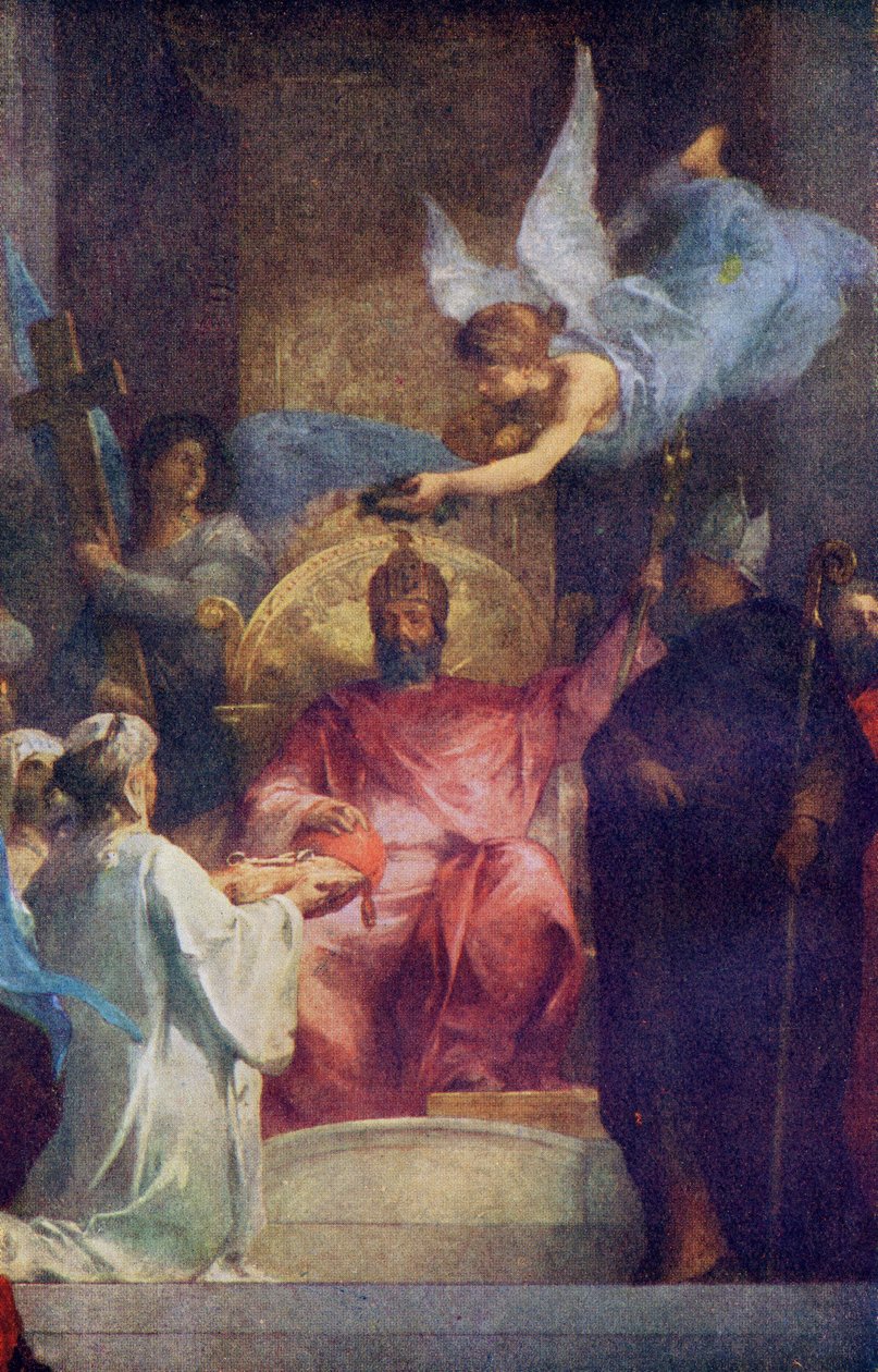 Carlomagno, ilustración de 