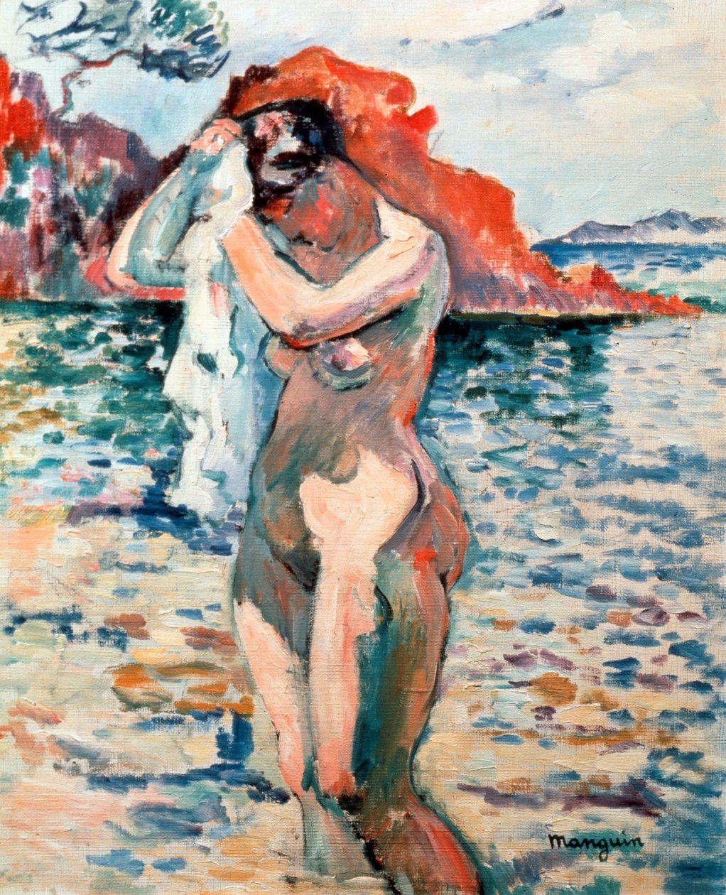 Un bañista, 1906 de Henri Manguin