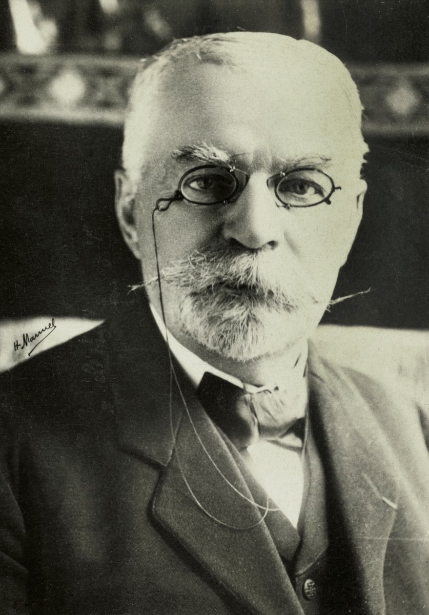 Retrato de Edouard Quenu (foto) de Henri Manuel