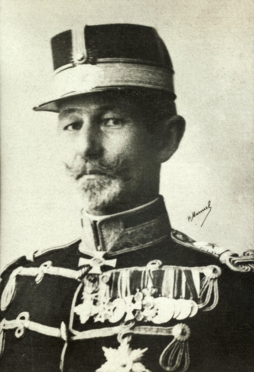 Retrato del General Alexandre Averesco (foto) de Henri Manuel