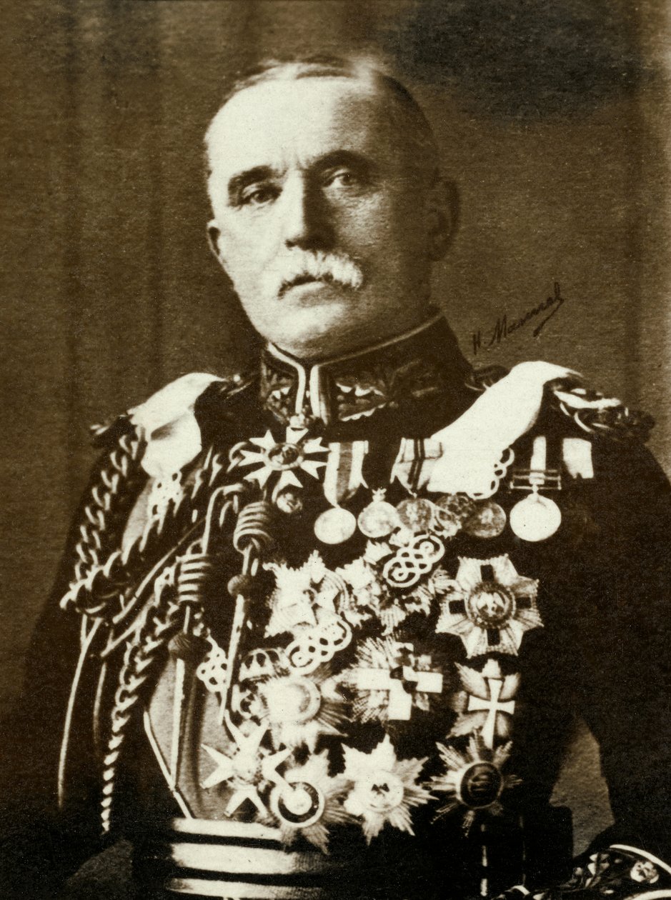 Retrato de Marechal John French (foto) de Henri Manuel