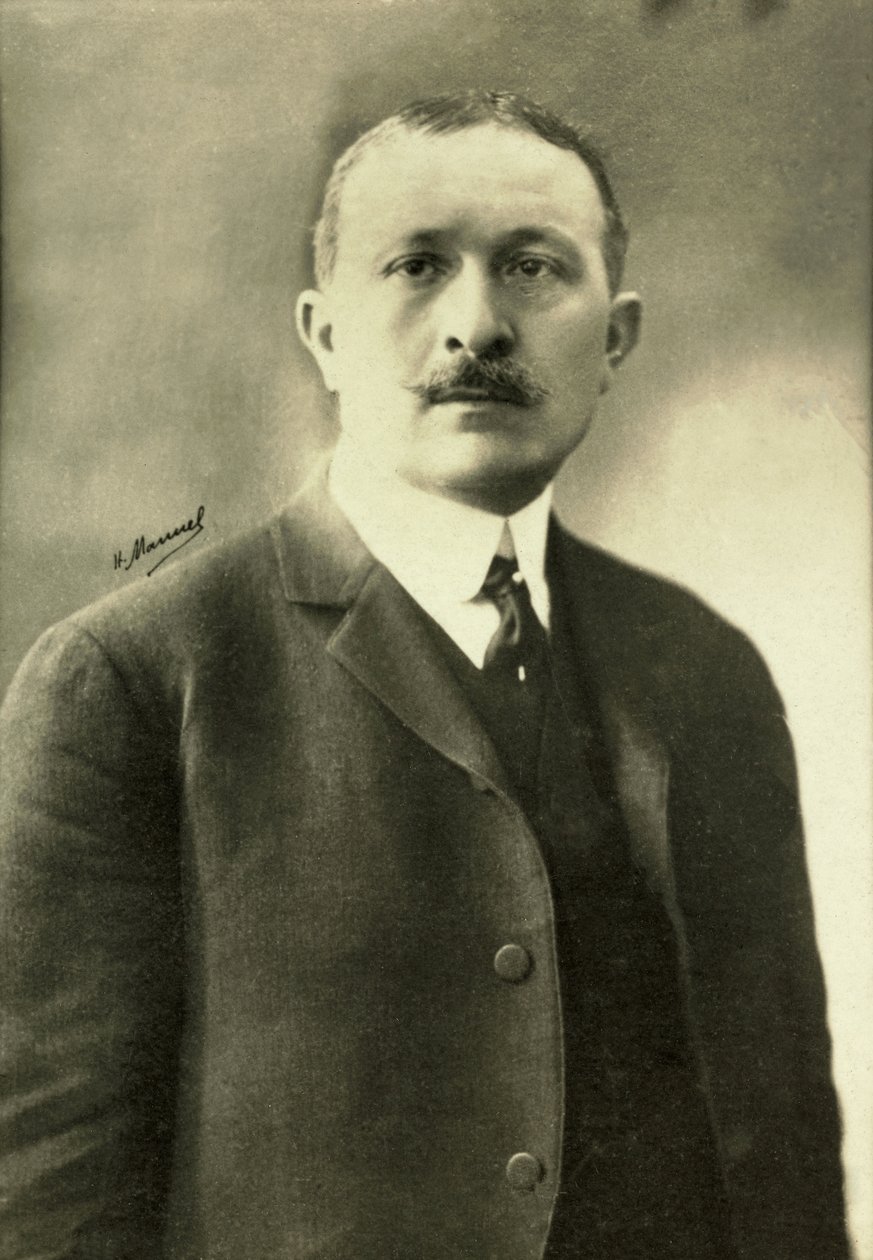 Retrato de René Viviani (foto) de Henri Manuel