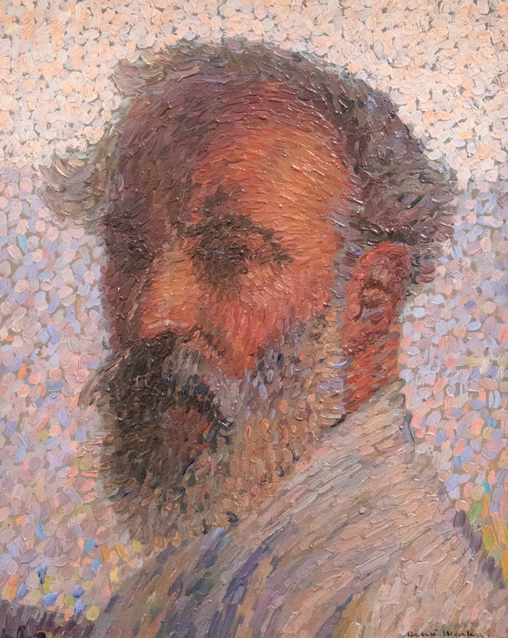 Autorretrato, c. 1912 de Henri Martin