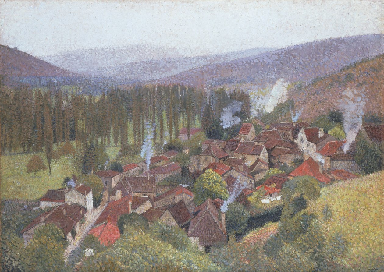 Vista de la Terrasse de Marquayrol, Labastide du Vert, 1935 de Henri Martin