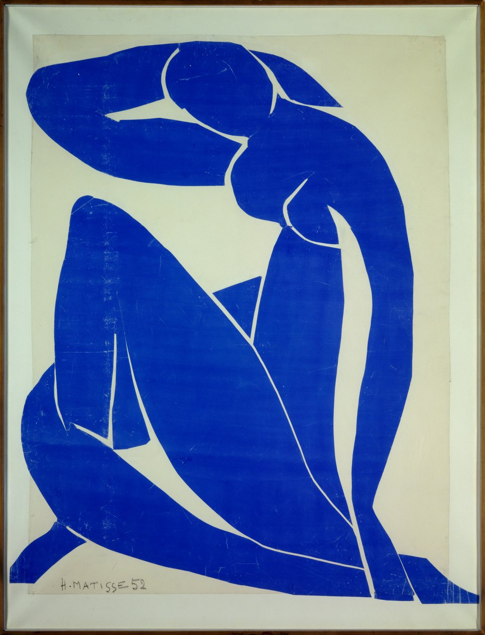 Desnudo azul II de Henri Matisse