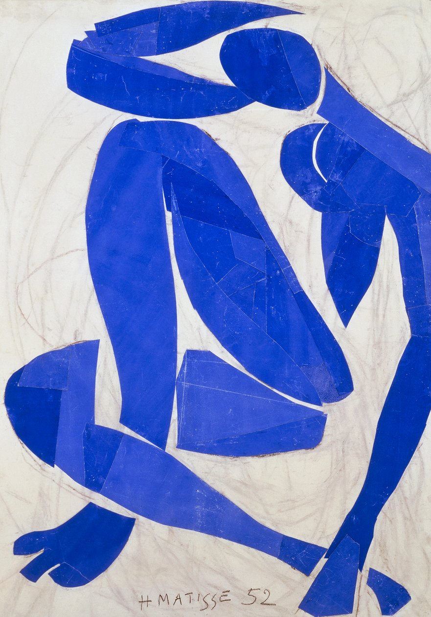 Desnudo azul IV de Henri Matisse