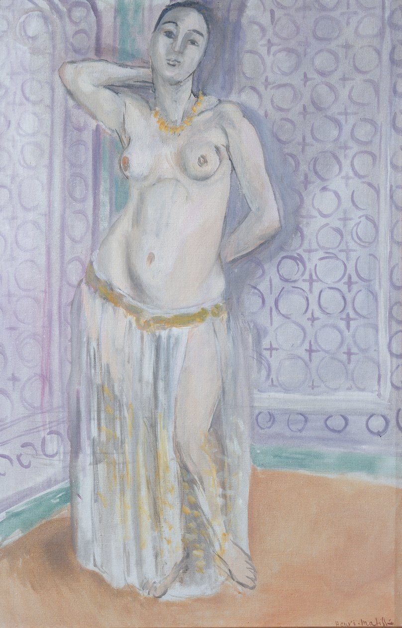 La odalisca azul o La esclava blanca de Henri Matisse