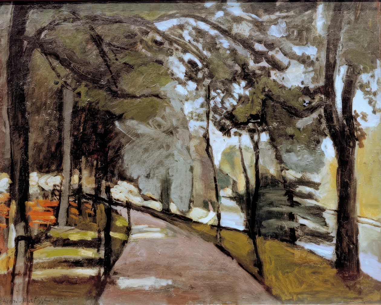 Bosque de Boulogne de Henri Matisse