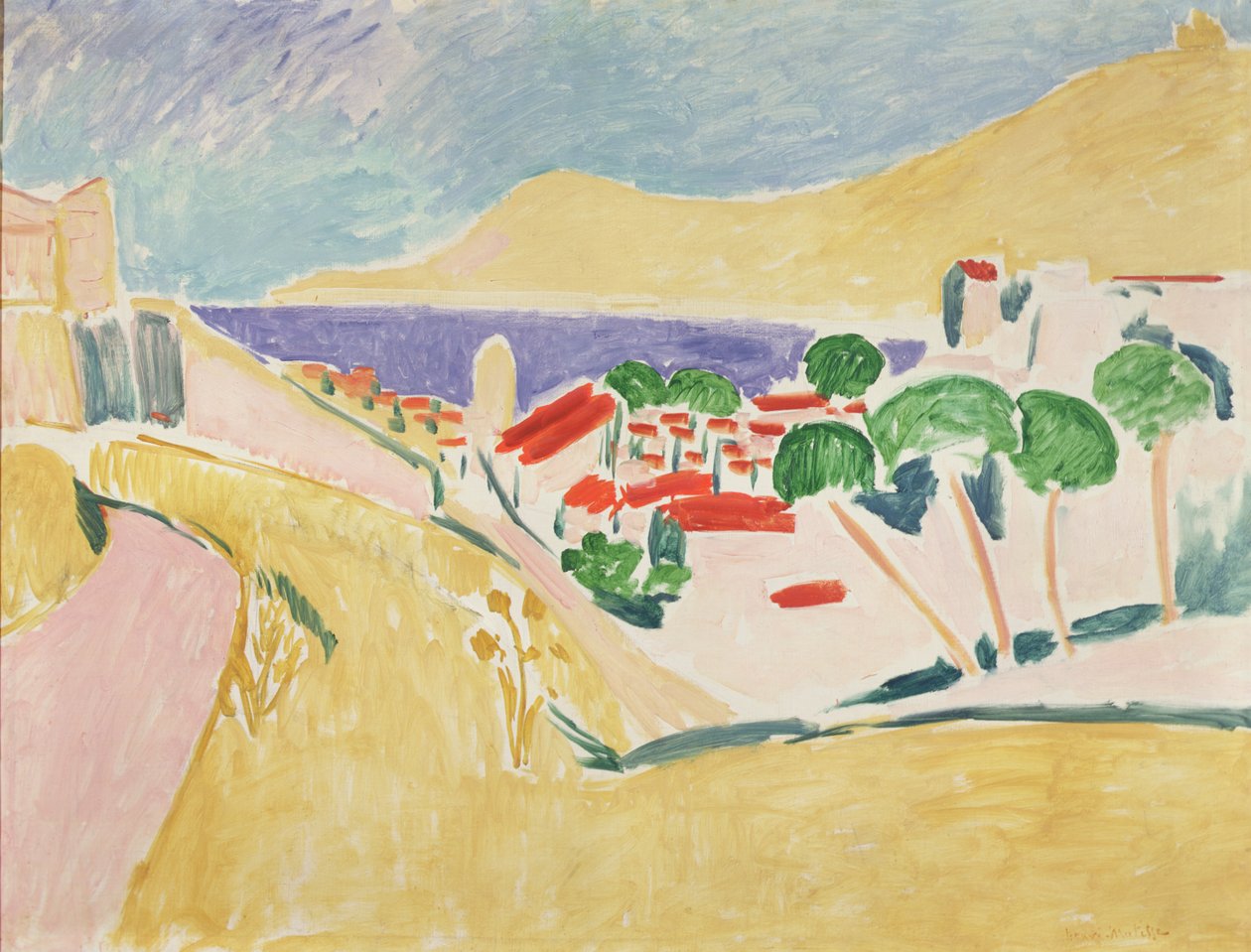 Collioure, c.1906-11 (óleo sobre lienzo) de Henri Matisse