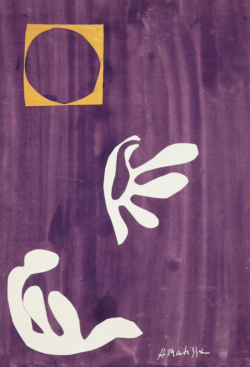 Composición (armonía tahitiana); Composición (armonía tahitiana) de Henri Matisse