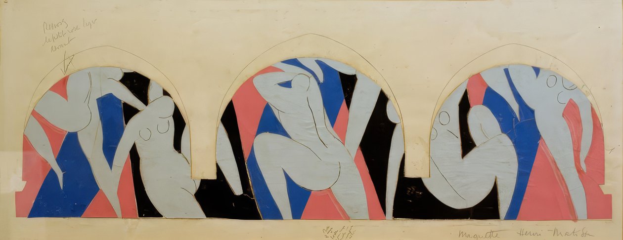 Danza de París, estudio de Henri Matisse