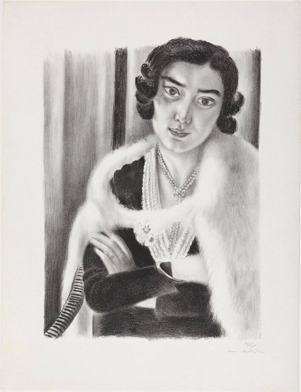 El zorro blanco (Le renard blanc) de Henri Matisse