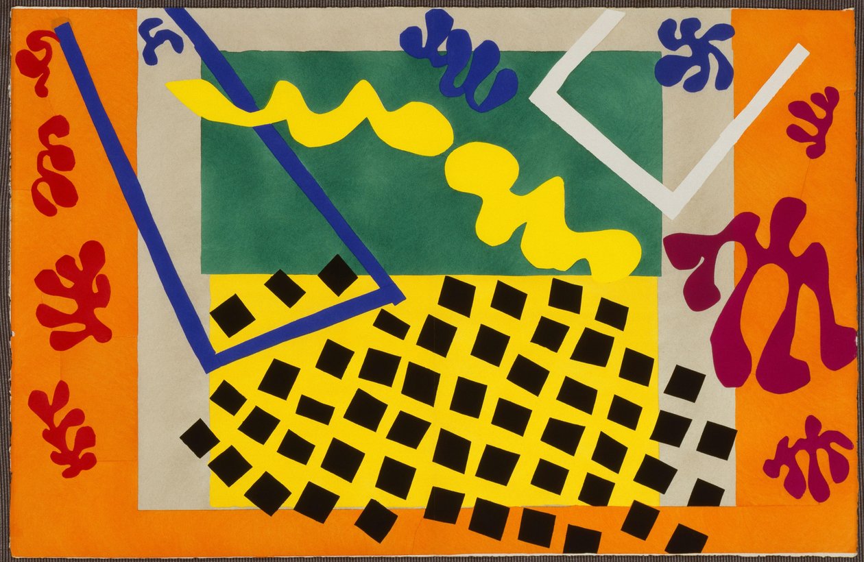 Los Codomas. De «Jazz». Lámina XI. Págs. 78/79 de Henri Matisse