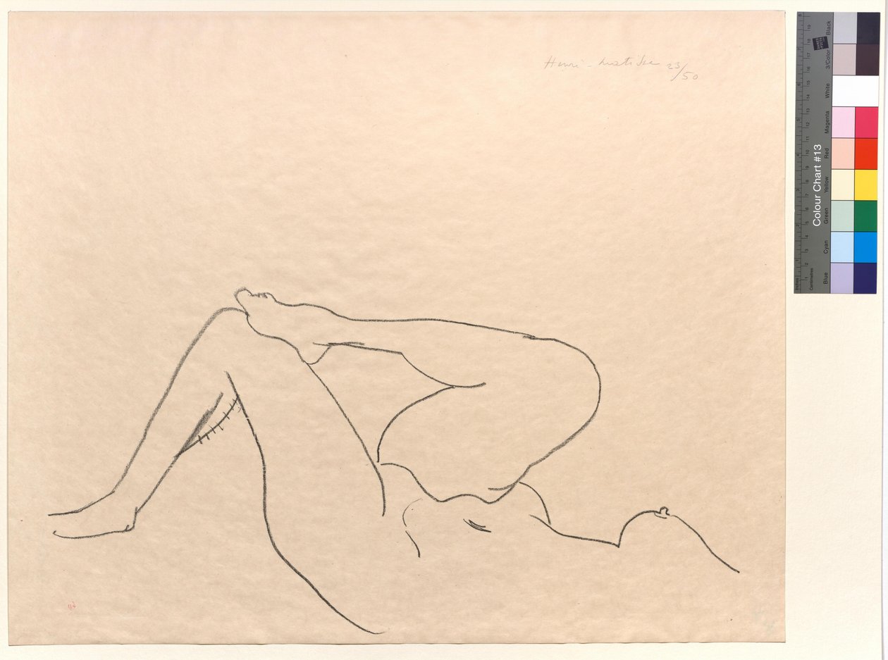 Estudio de las piernas de Henri Matisse