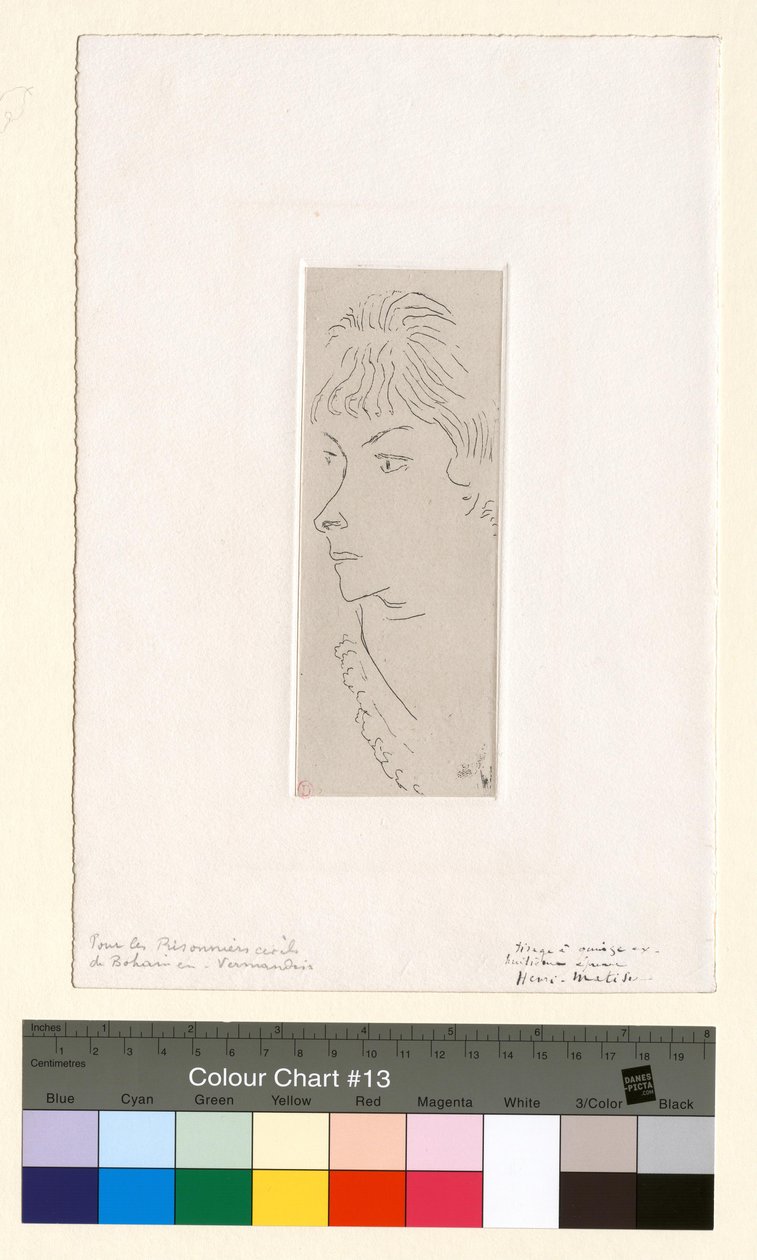 Fanny de tres cuartos de Henri Matisse
