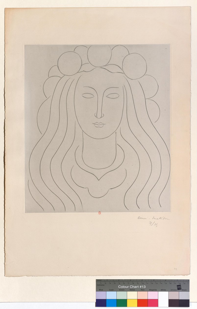 Hada con sombrero de claridad, recuerdo de Mallarmé de Henri Matisse