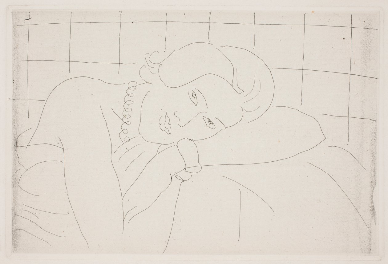 Mujer con collar de Henri Matisse