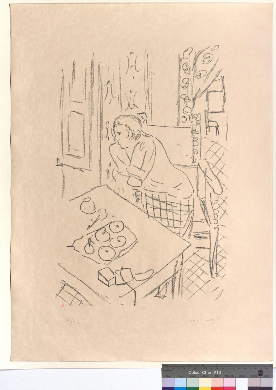 Figura en un interior de Henri Matisse