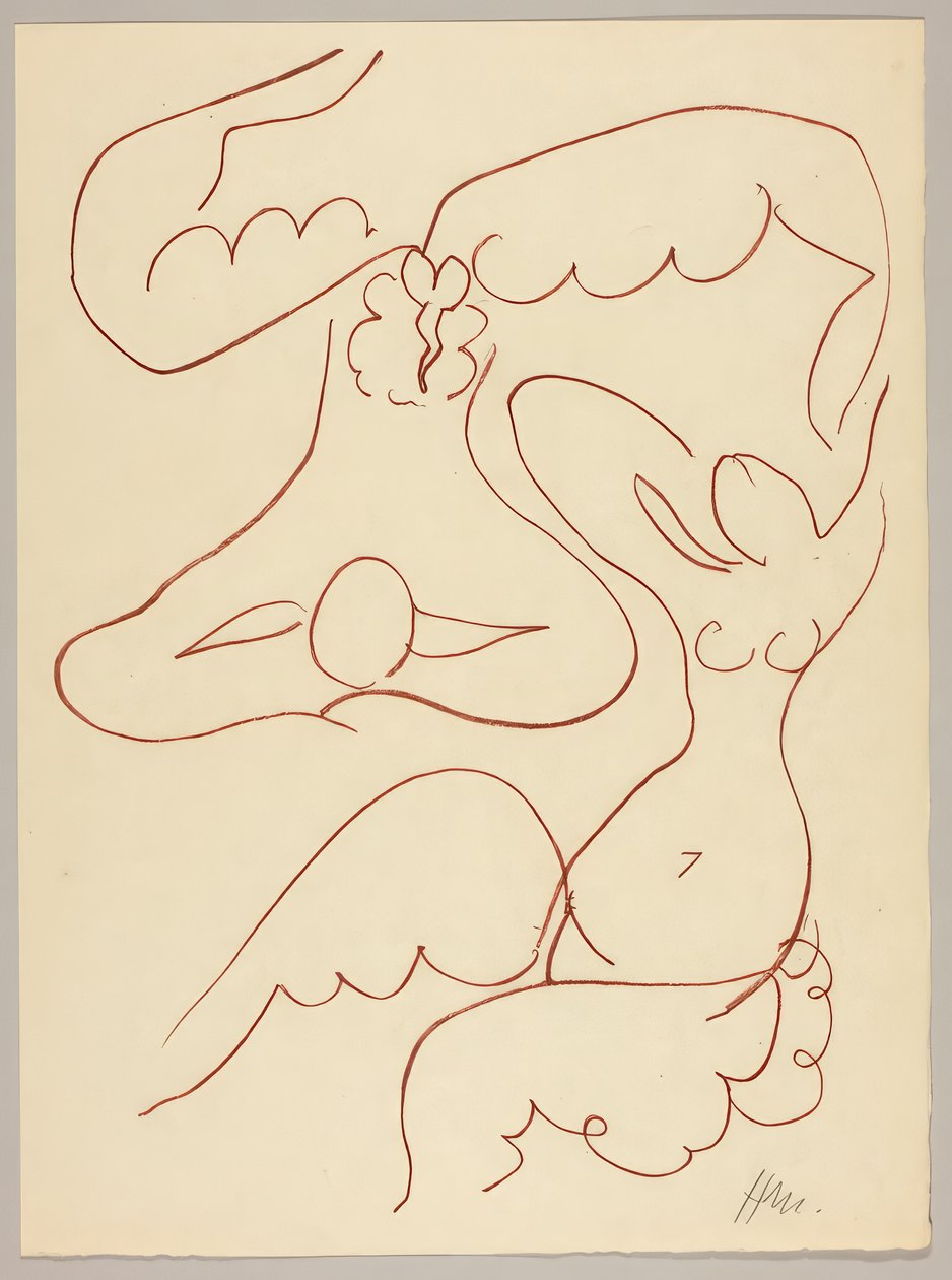 Una selección de los Amours de Ronsard de Henri Matisse