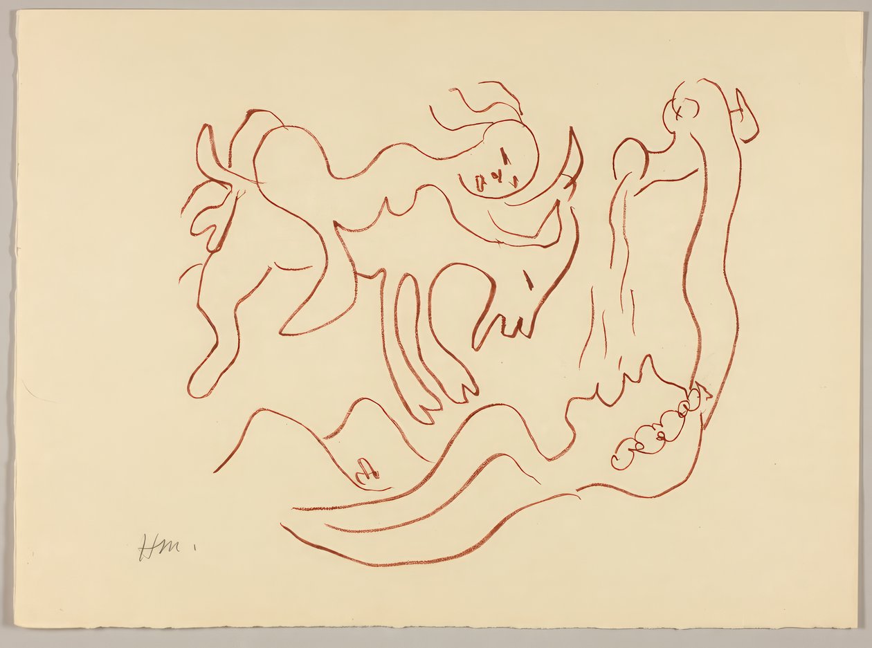 Una selección de los Amours de Ronsard de Henri Matisse
