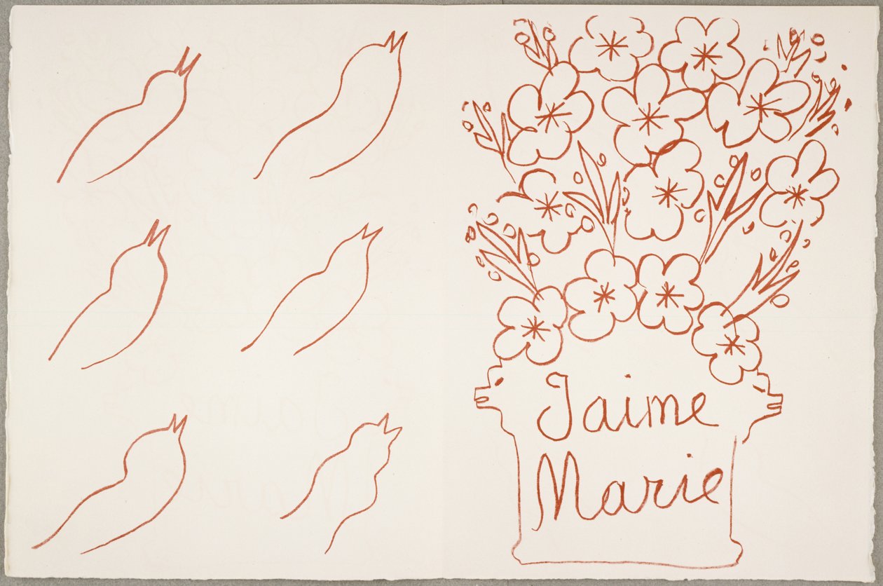 Florilège de los Amours de Ronsard, 29 de noviembre de Henri Matisse