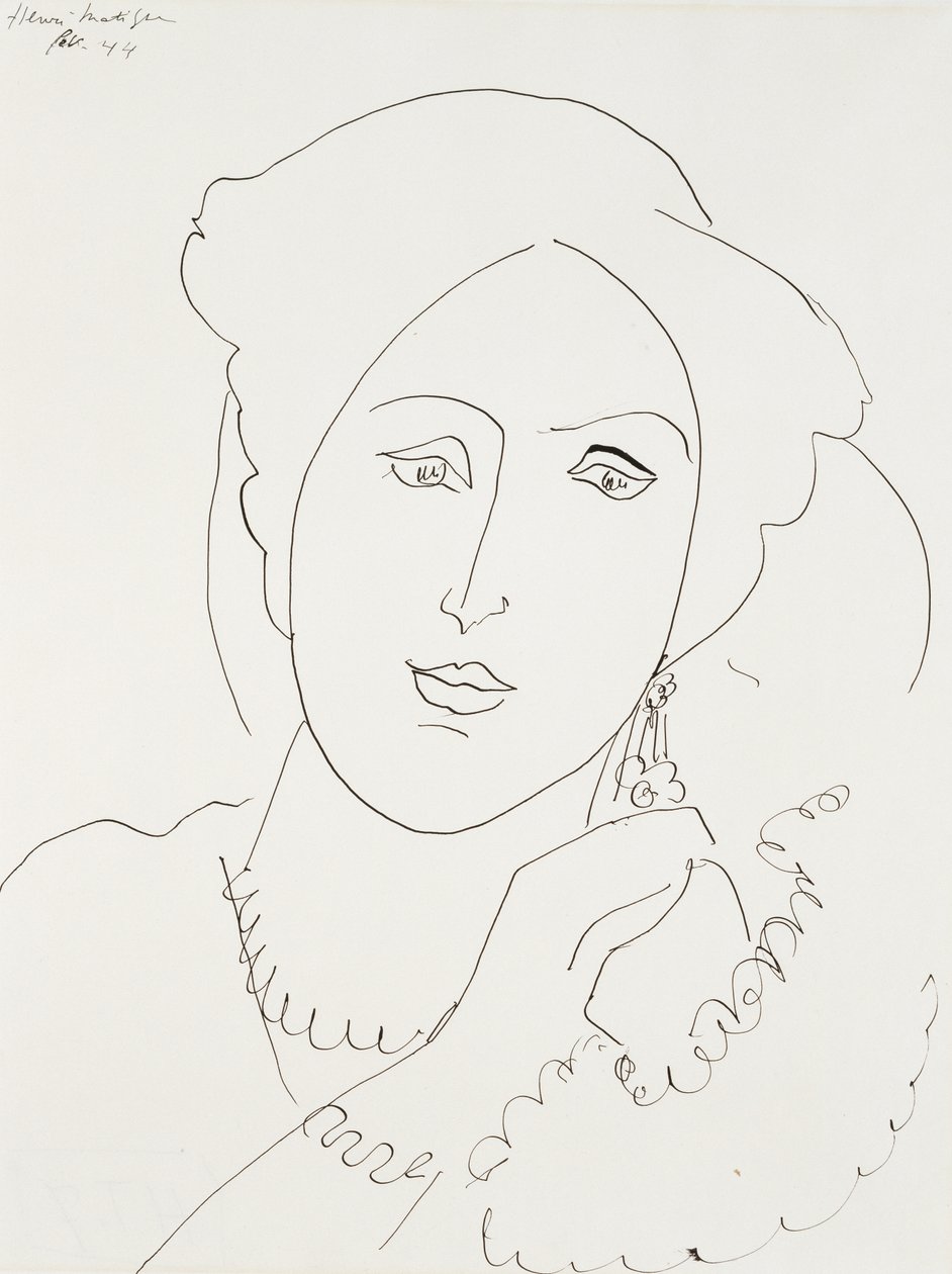 Cabeza de Henri Matisse