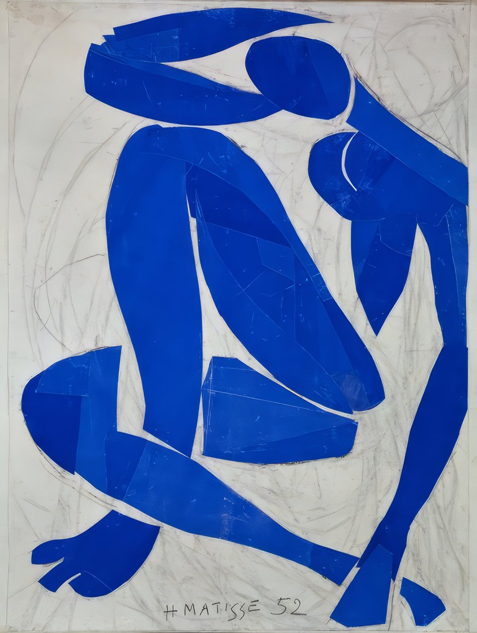 Henri Matisse / Desnudo azul IV de Henri Matisse
