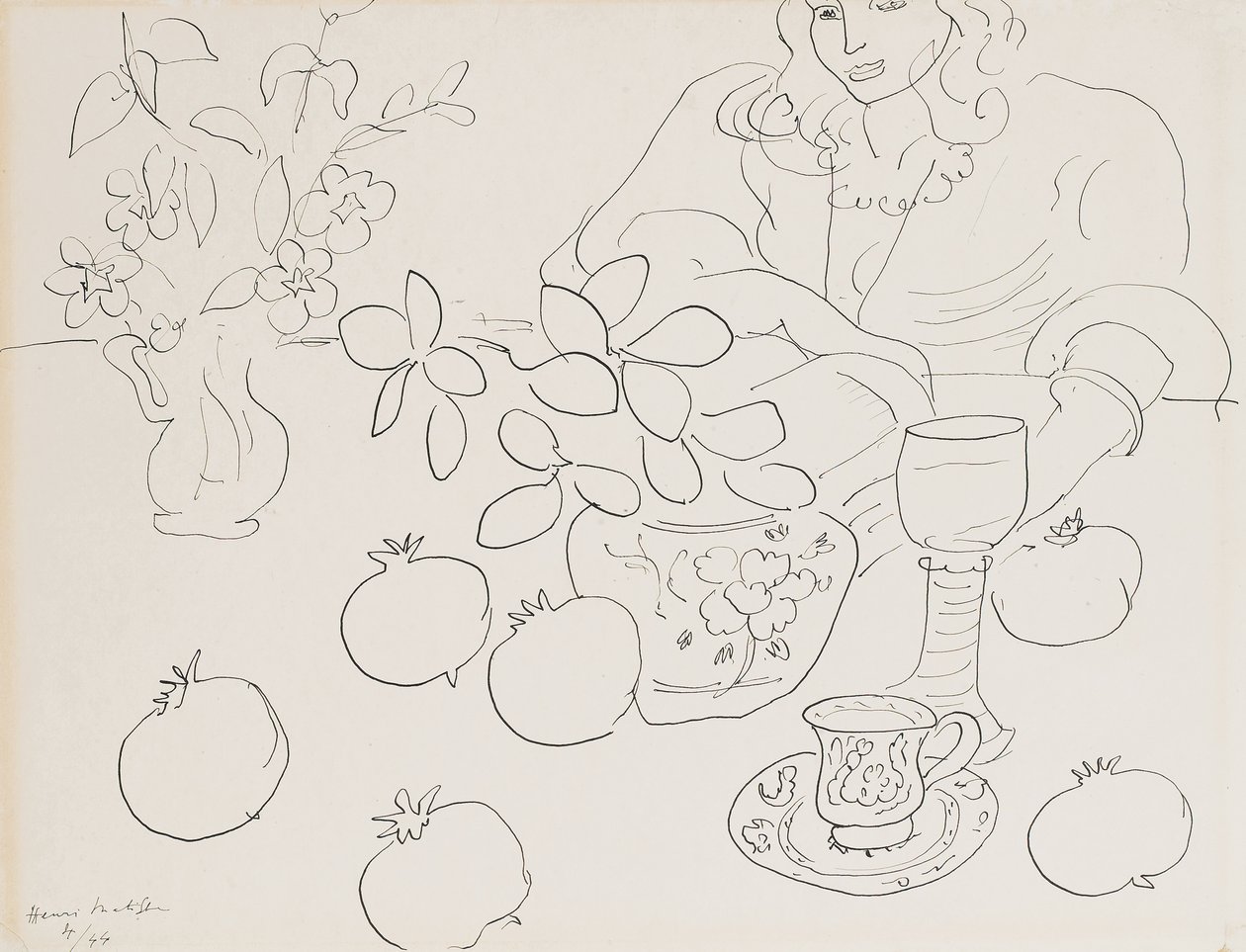 Escena interior de Henri Matisse
