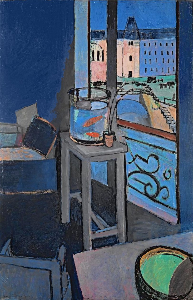 Interior, La pecera de Henri Matisse