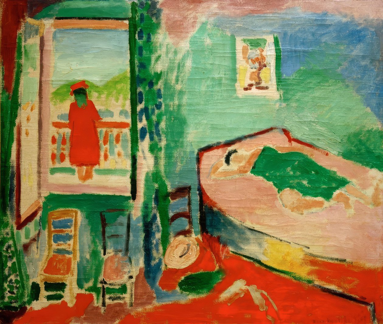 Interior en Collioure (Siesta) de Henri Matisse