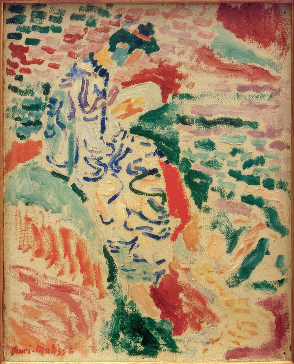Mujer japonesa en la orilla de Henri Matisse
