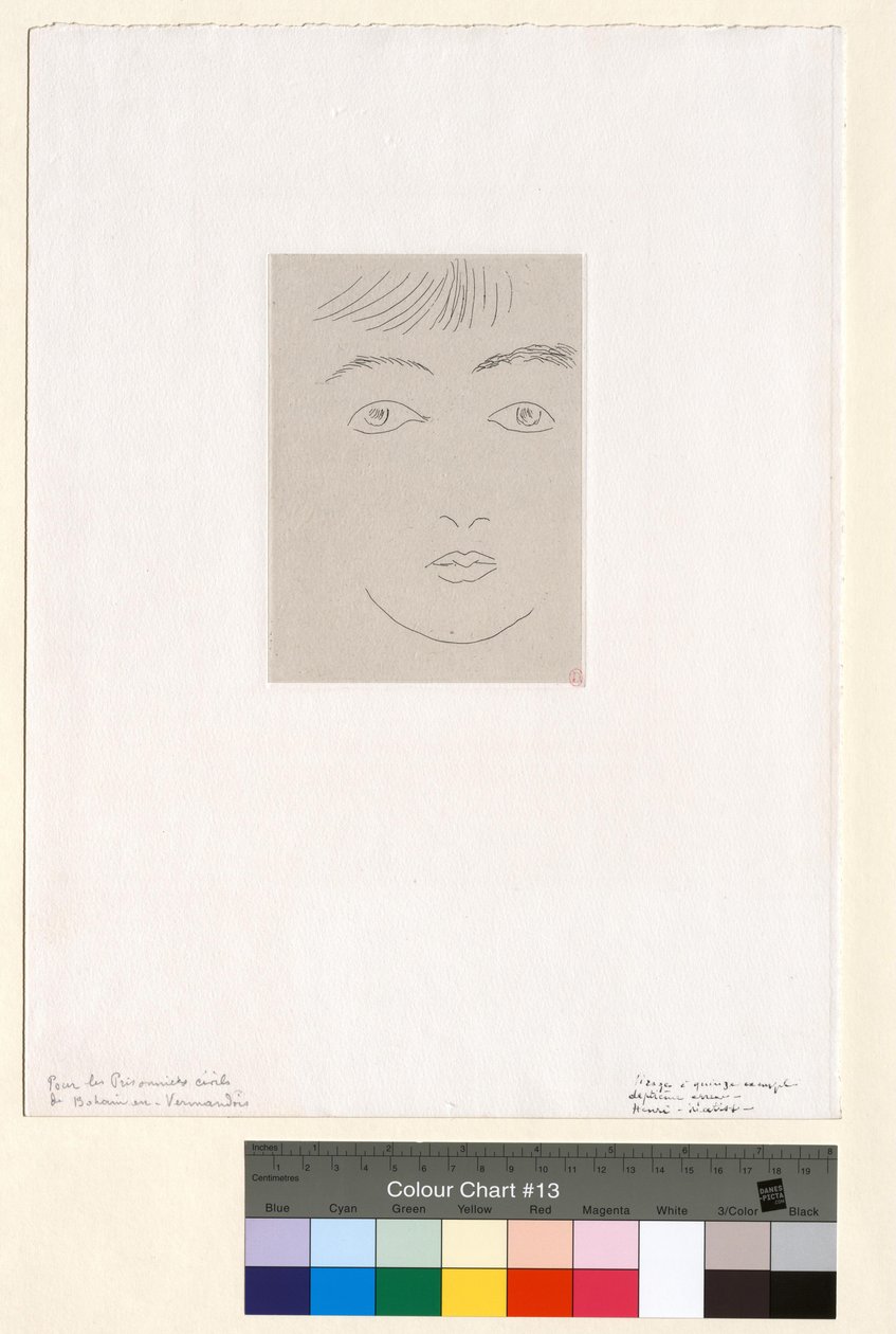 Josette Gris (serafínica) de Henri Matisse