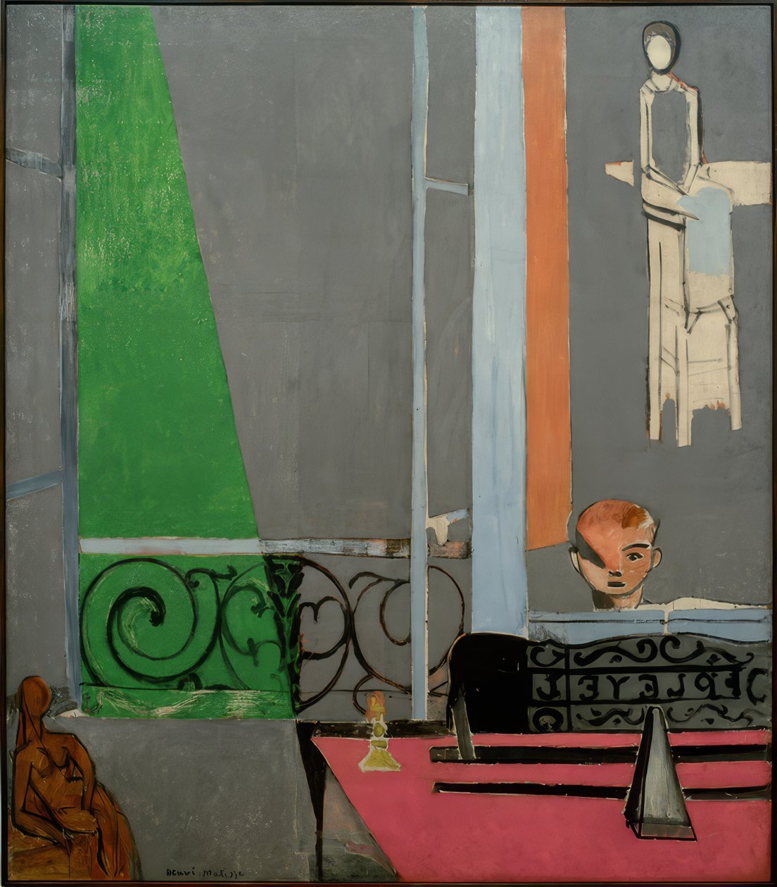 Clase de piano de Henri Matisse