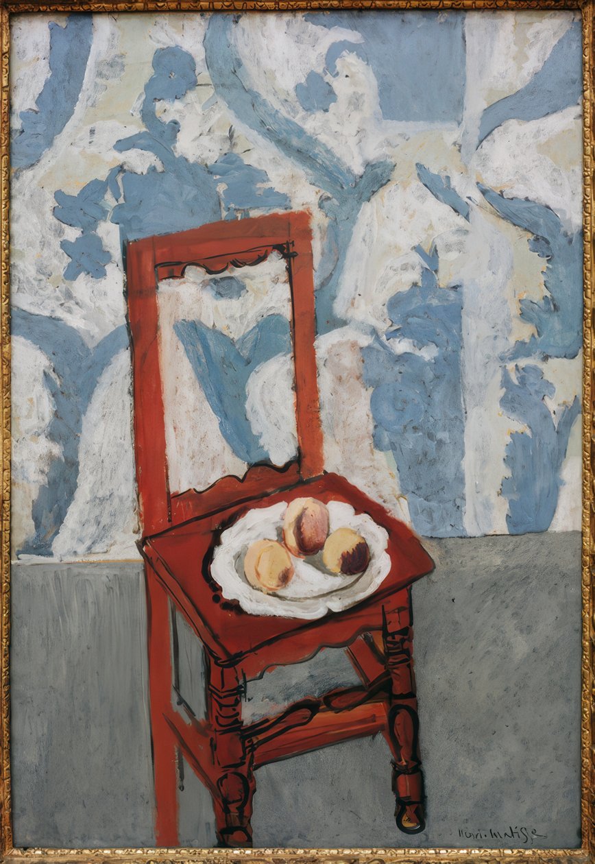 La silla de melocotón de Henri Matisse
