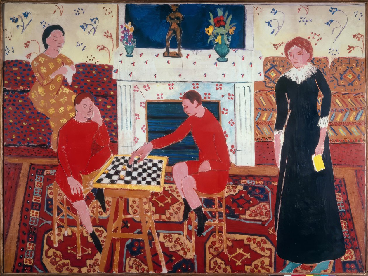 La familia del pintor, o, Retrato de familia de Henri Matisse