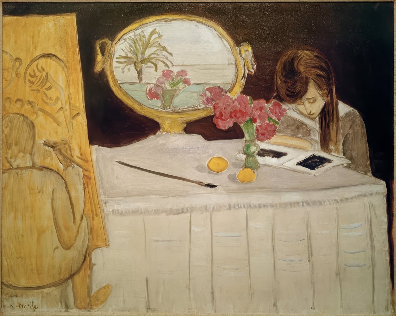 La sesión de pintura de Henri Matisse