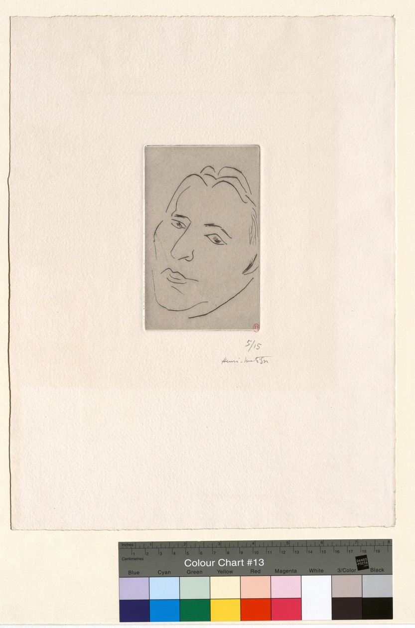 El pianista Alfred Cortot de Henri Matisse