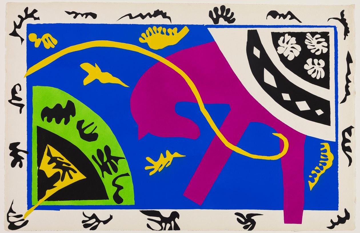 El caballo, el jinete y el payaso de Henri Matisse