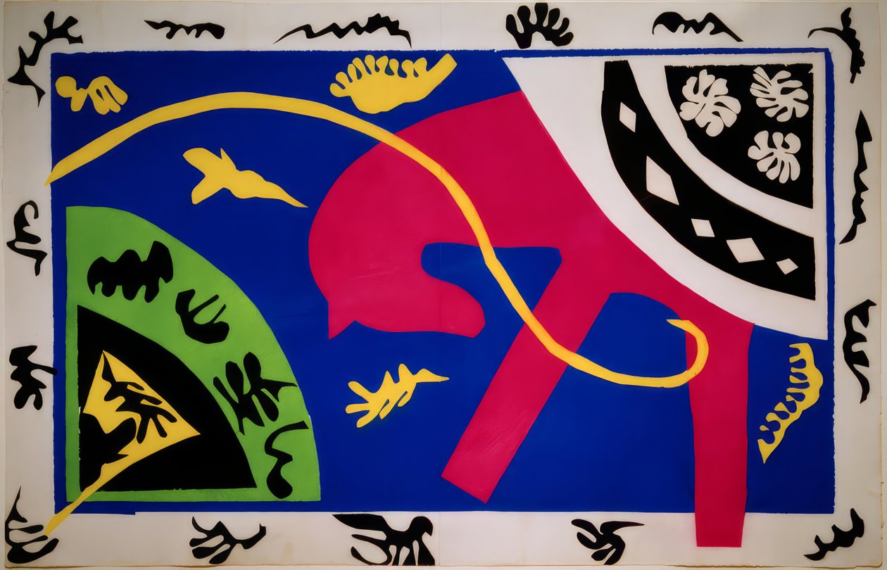 El caballo, el jinete y el payaso de Henri Matisse