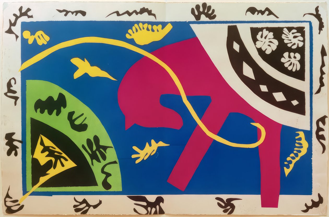 El caballo, el jinete y el payaso de Henri Matisse