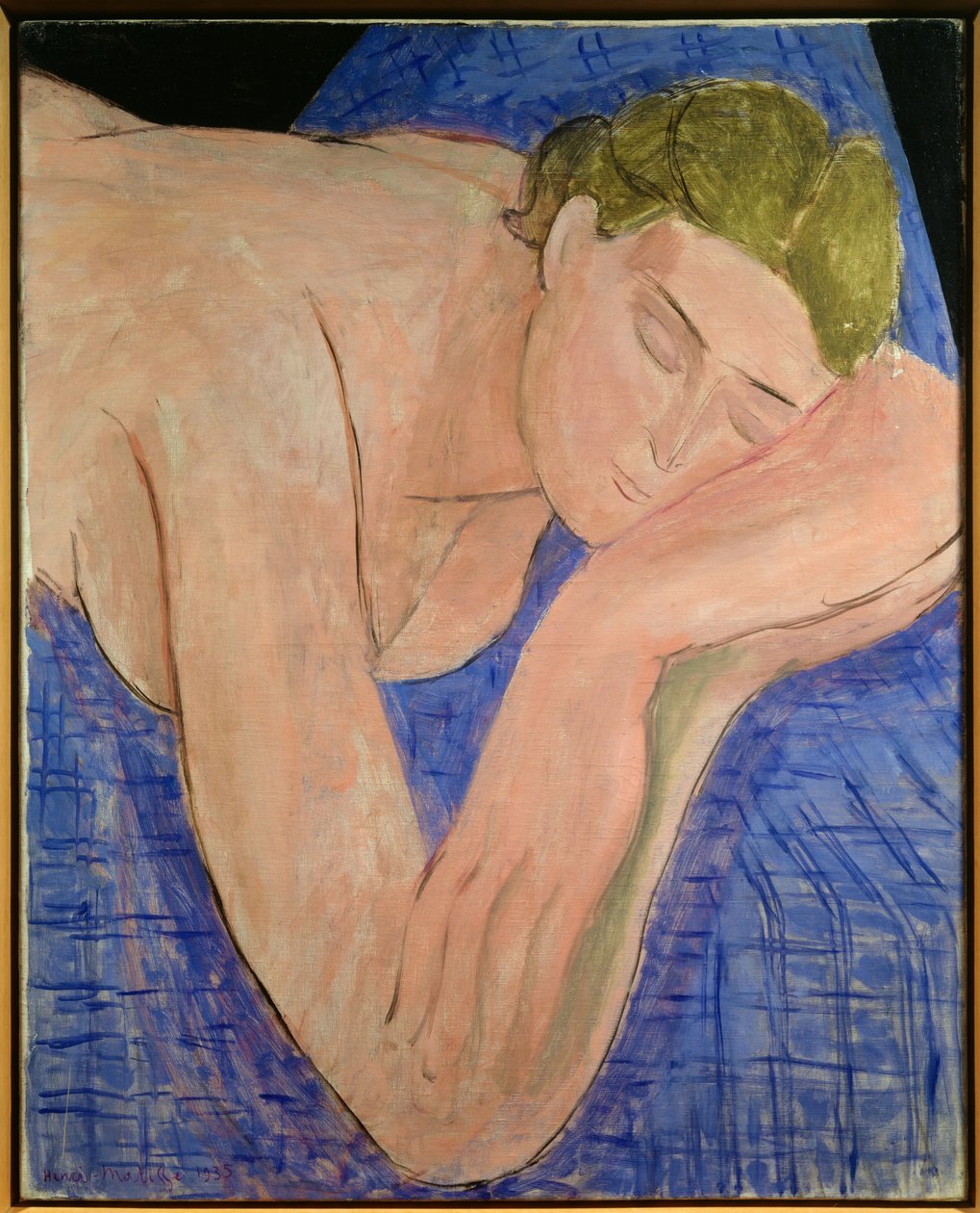 Le reve 1935 (óleo sobre lienzo) de Henri Matisse