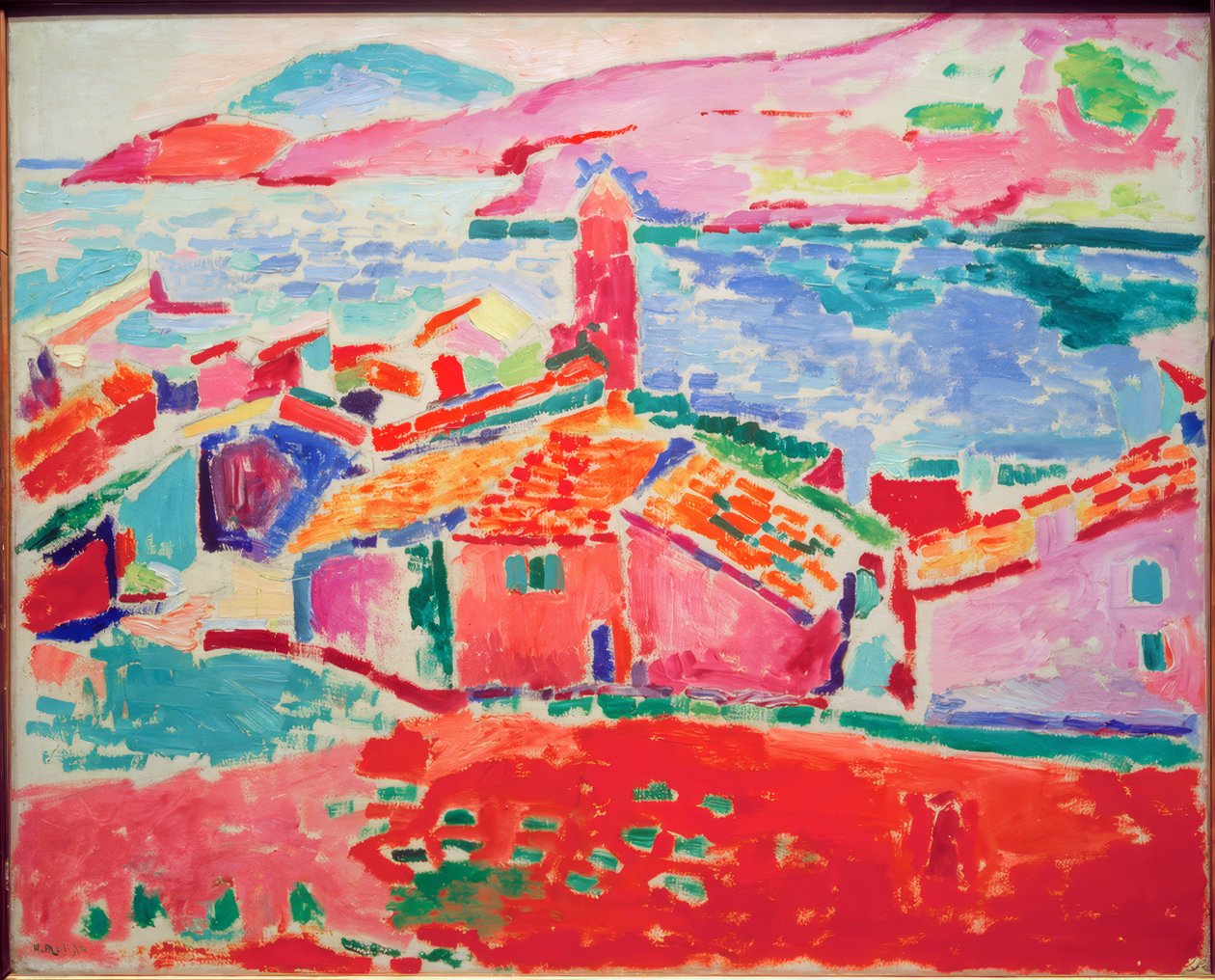 Los tejados de Collioure de Henri Matisse