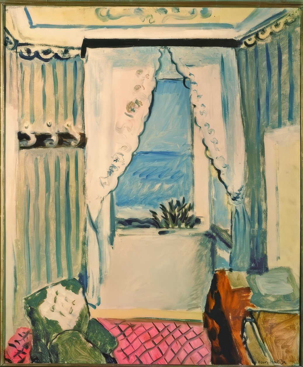 Bonito interior de Henri Matisse