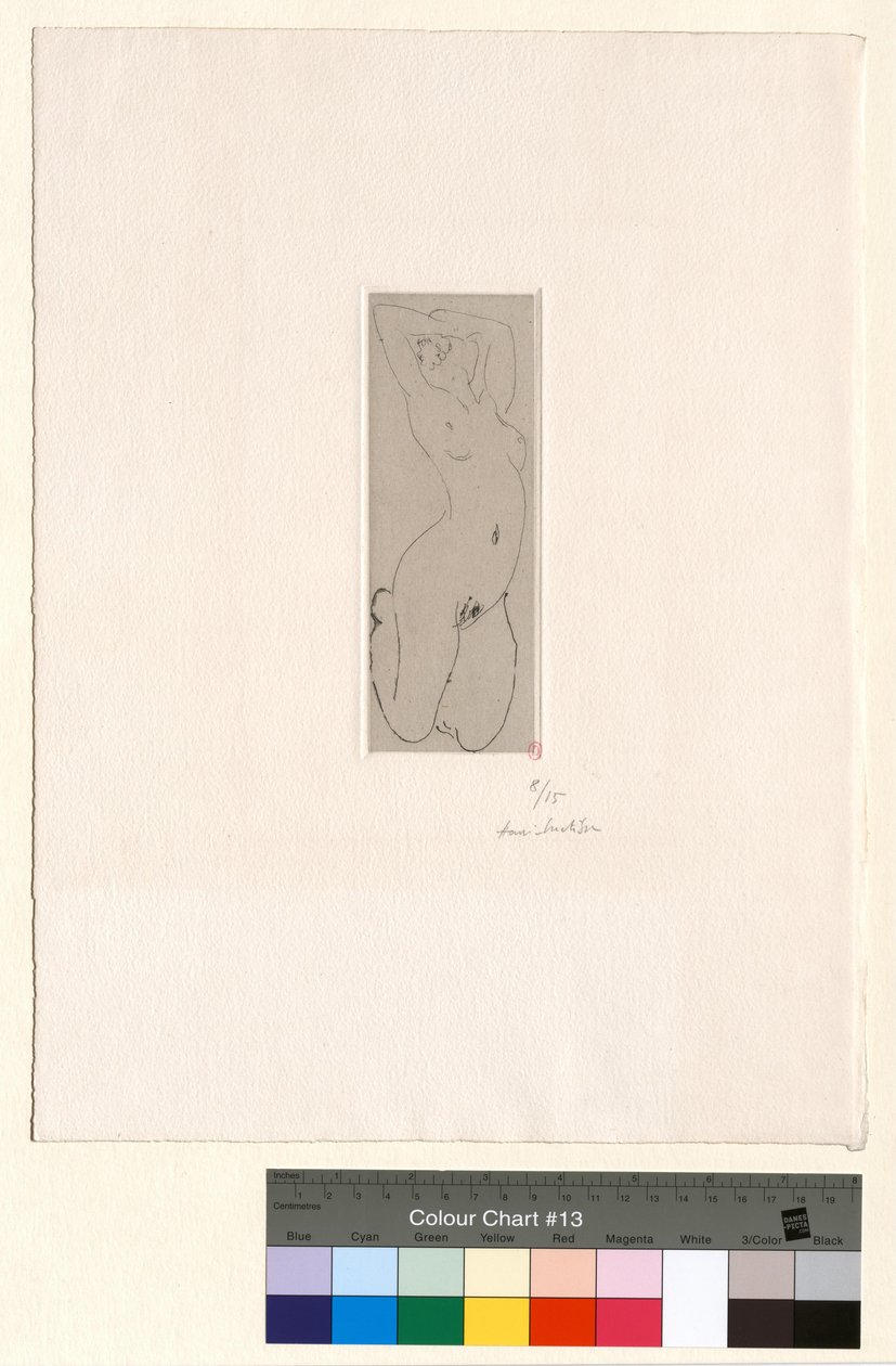 Desnudo, arrodillado y con la espalda arqueada de Henri Matisse